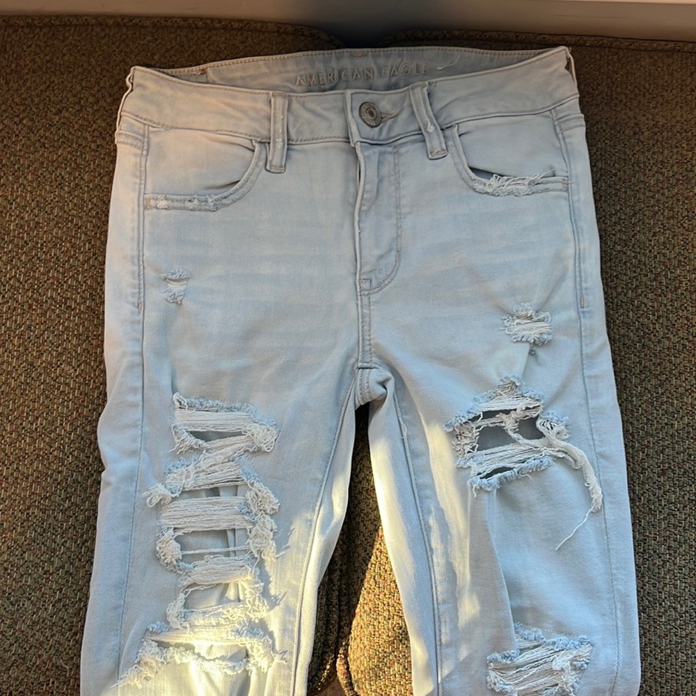 American eagle jeans light wash